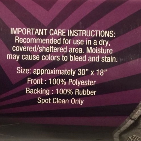 New Nightmare Before Christmas Door Mat Moonlight Madness 30th Anniversary - Picture 4 of 5